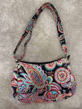 Vera Bradley quilted Parisian Paisley bag